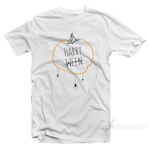Harry Harryween Halloween Pumpkin T-Shirt