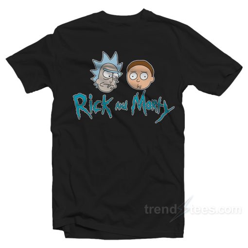 Head Rick Morty Cheap Custom T-Shirt