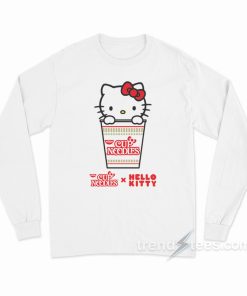 Hello Kitty Cup Noodles Long Sleeve Shirt 1