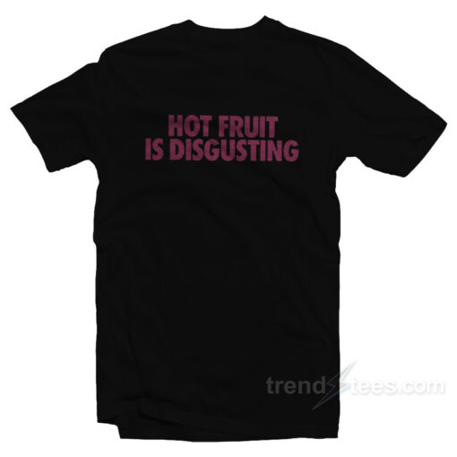 Hot Fruit Is Disgusting T-Shirt For Unisex