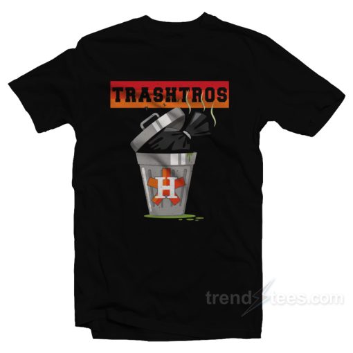 Houston Asterisks Thrashtros Trash Can T-Shirt For Unisex