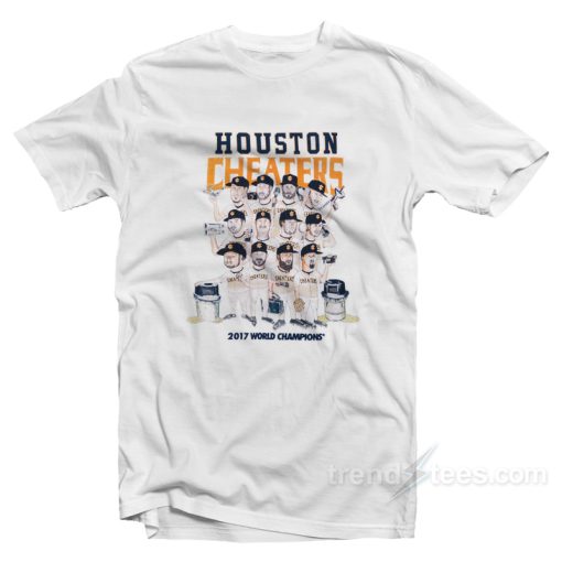 Houston Cheaters 2017 World Champions T-Shirt