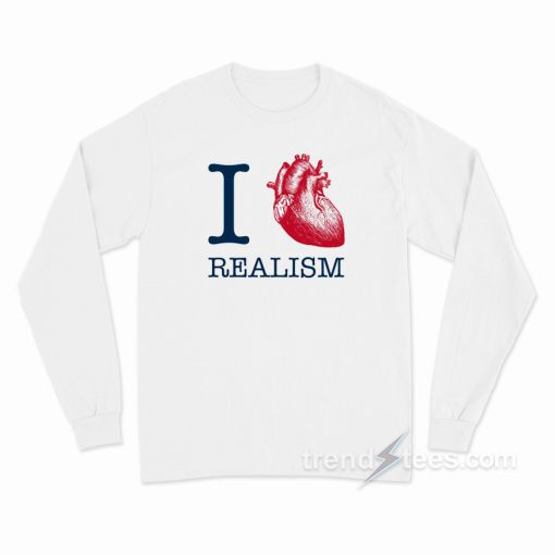 I Heart Realism Long Sleeve Shirt