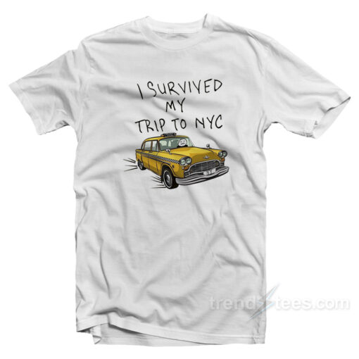 I Survived My Trip To NYC T-Shirt Tom Holland Spiderman Homecoming
