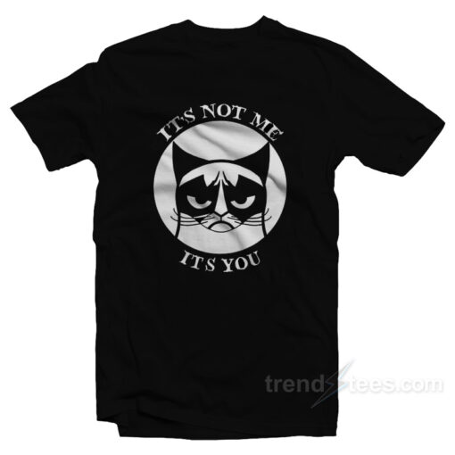 It’s Not Me It’s You Grumpy Cat T-Shirt For Unisex
