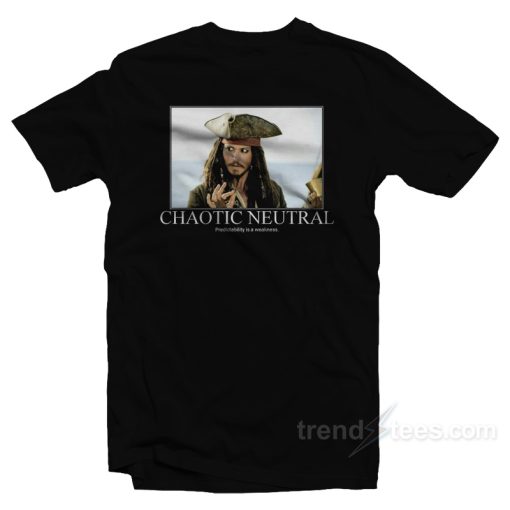 Jack Sparrow Chaotic Neutral T-Shirt
