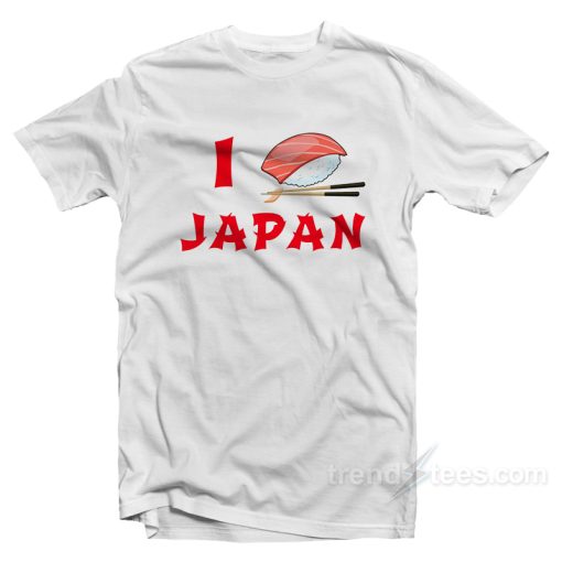 Japan Pride Sushi T-Shirt For Unisex
