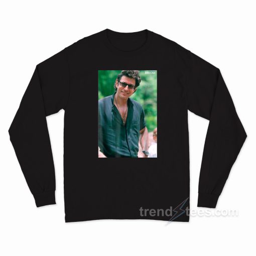 Jeff Goldblum Jurassic World Long Sleeve Shirt
