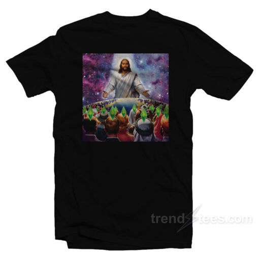 Jesus Died For Your Sims T-Shirt