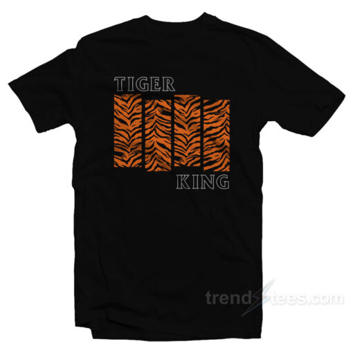 Joe Exotic Tiger King Black Flag Parody T-Shirt For Unisex
