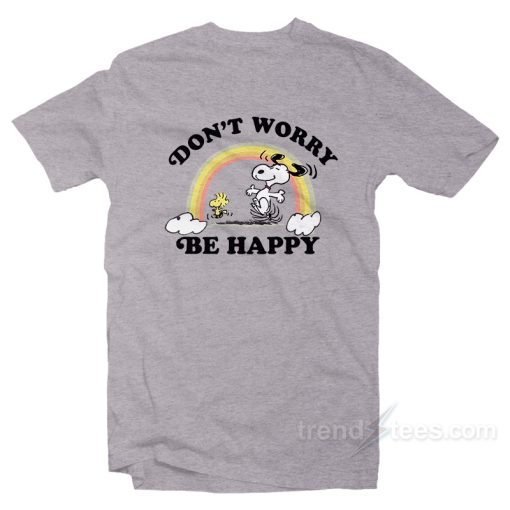 Junk Food  Don’t Worry be happy T-shirt