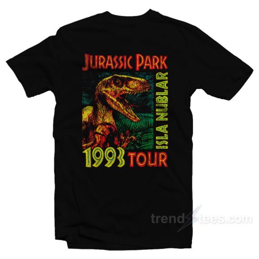 Jurassic Park 1993 Tour Isla Nublar T-Shirt