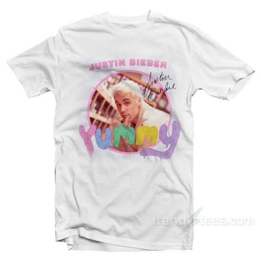 Justin Bieber Yummy Signature T-Shirt