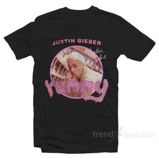 Justin Bieber Yummy Signature T-Shirt