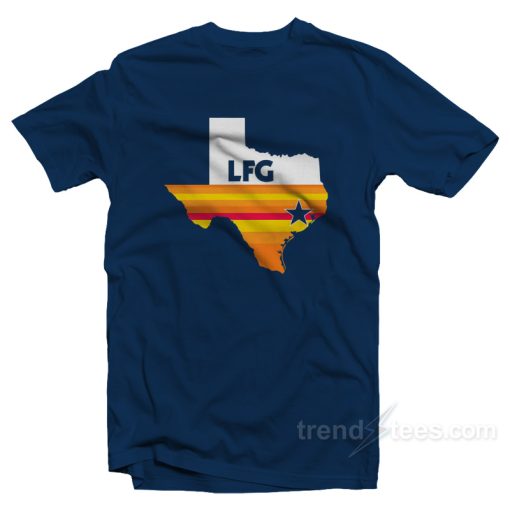 LFG Astros Texas Baseball T-Shirt