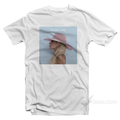 Lady Gaga Joanne Album Cover T-Shirt For Unisex