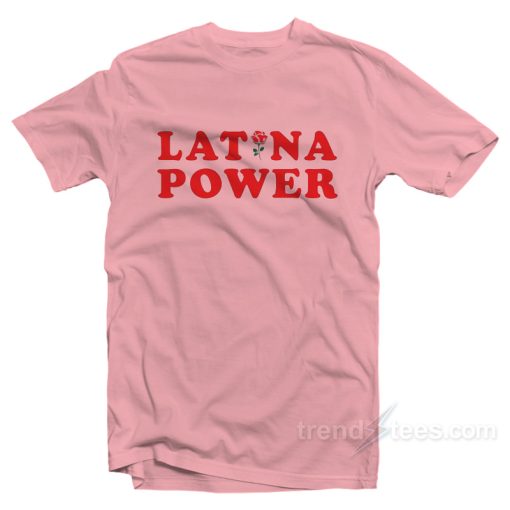 Latina Power Pink T-Shirt For Unisex