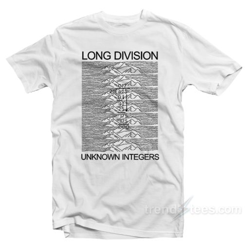 Long Division Unknown Integers T-Shirt