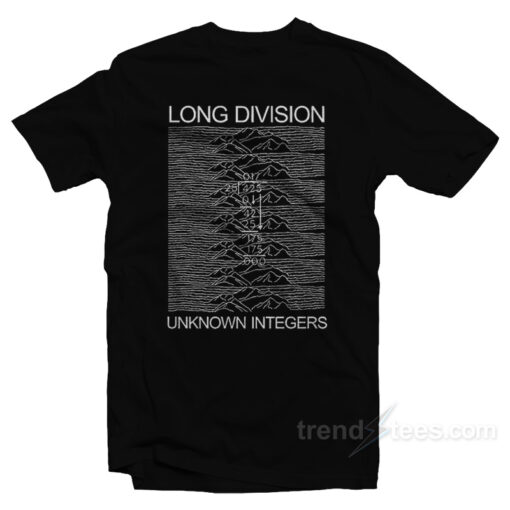 Long Division Unknown Integers T-Shirt