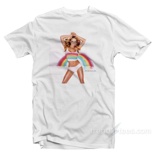 Mariah Rainbow Album T-Shirt