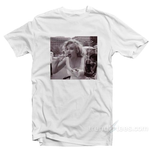 Marilyn Monroe Eating The Glick T-Shirt