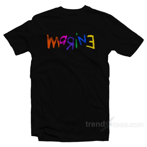 Marine Full Color Crayon T-Shirt For Unisex
