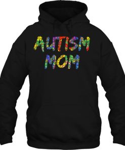 Matching Colorful Autism Puzzle Piece Design Gift Autism Mom 3
