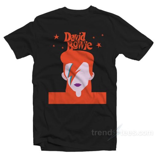 Merch David Bowie T-shirt Cheap Trendy Clothes