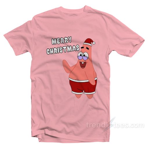 Merry Christmas Patrick Star T-Shirt For Unisex