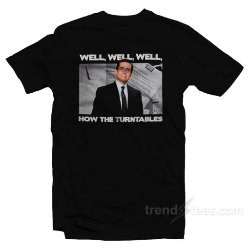 Michael Scott How The Turntables T-Shirt