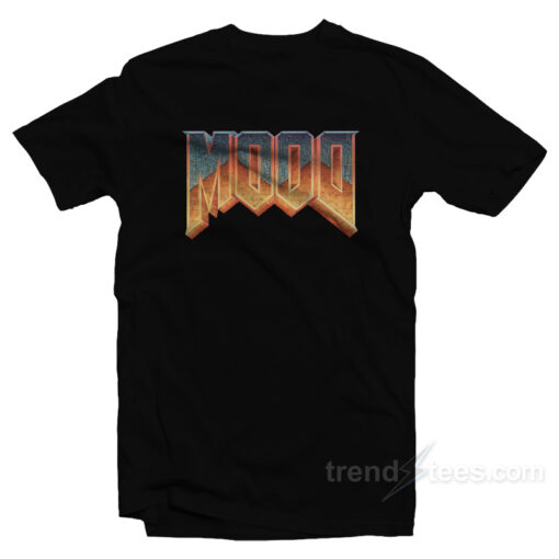 Mood Doom Logo Parody T-Shirt