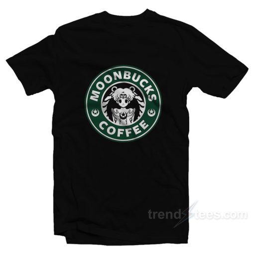 Moonbucks Coffee Sailor Moon Starbucks Logo T-Shirt For Unisex