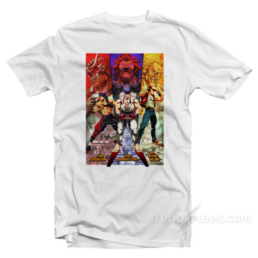 Mortal Kombat Street Fighter Crossover T-Shirt