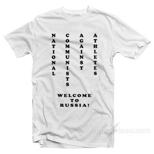 NCAA National Communists Against Athletes T-Shirt