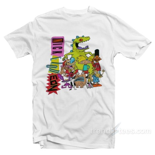 Nickelodeon Character T-Shirt For Unisex