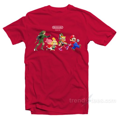 Nintendo Tokyo Shirt T-Shirt For Unisex