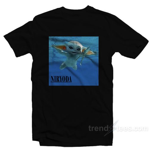 Niryoda Parody Baby Yoda T-Shirt For Unisex