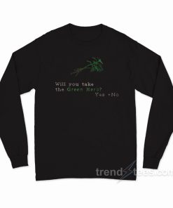 No Green Herbs Long Sleeve Shirt 1