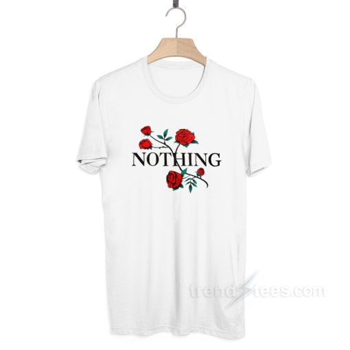 Nothing Rose T-shirt Cheap Trendy Clothes