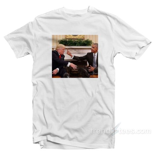 Obama Middle Finger To Trump T-Shirt