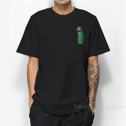 Pickle Rick Pocket T-Shirt For Unisex