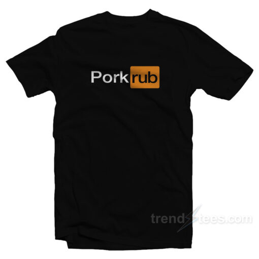 Pork Rub Logo Parody T-Shirt For Unisex