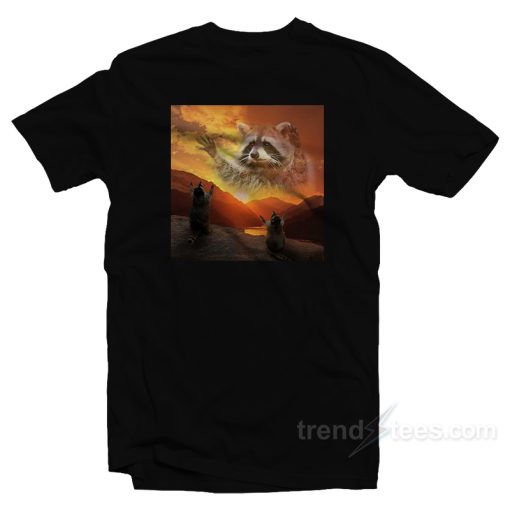 Praise The Lord Racoon T-Shirt
