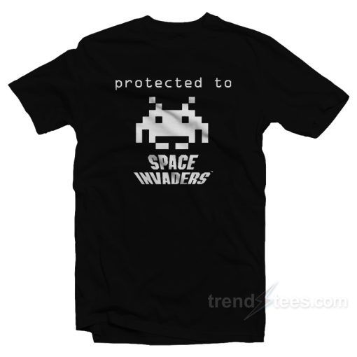Protected To Space Invanders T-Shirt For Unisex