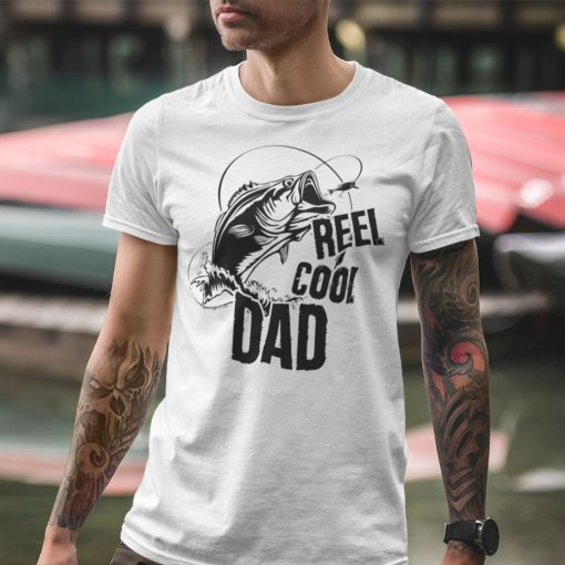 Reel Cool Dad Shirt Fishing Dad Father’s Day