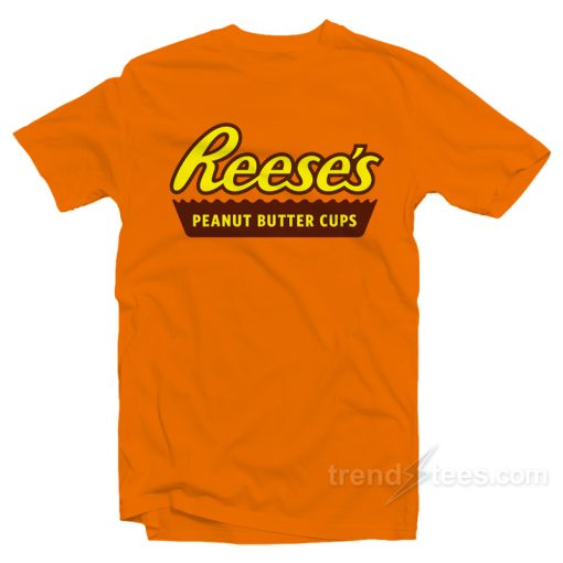 Reese’s Logo Peanut Butter Cups T-shirt Cheap Trendy Clothing