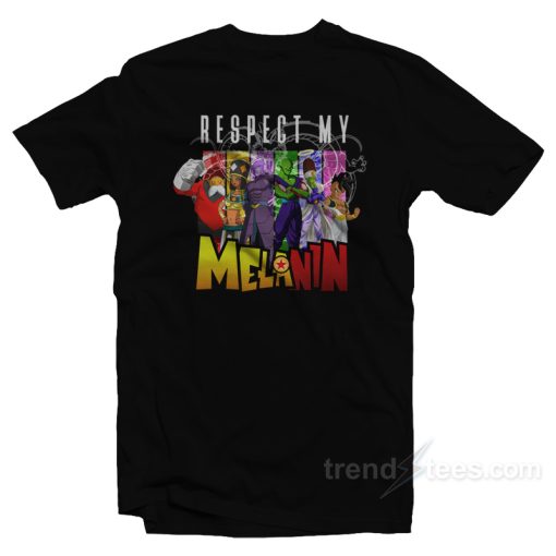 Respect My Melanin Dragon Ball T-Shirt