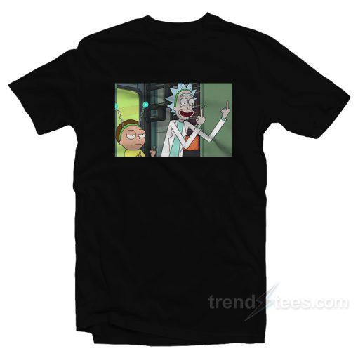 Rick Morty Fuck Off T-Shirt For Unisex
