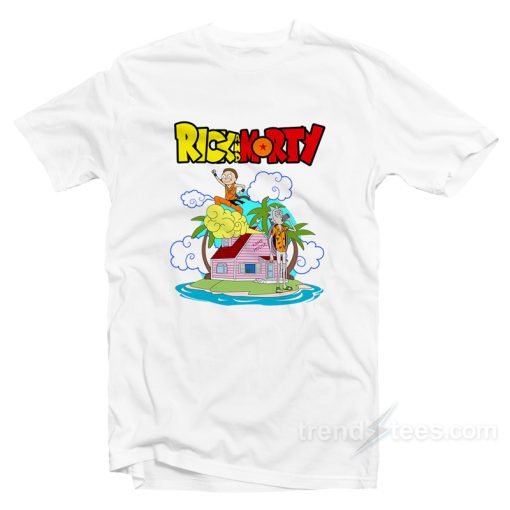 Rick and Morty Dragon Ball Z Shirt