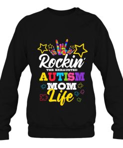 Rockin' The Exhausted Autism Mom Life Autistic Puzzle Piece Premium 3 Rockin The Exhausted Autism Mom Life Autistic Puzzle Piece Premium 4
